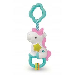   Unikornis csörgő és rágóka, fény- és hanghatásokkal - Clementoni Baby