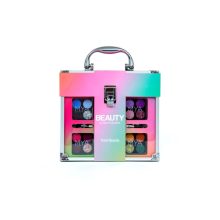 MYA Cosmetics áttetsző sminkes bőrönd