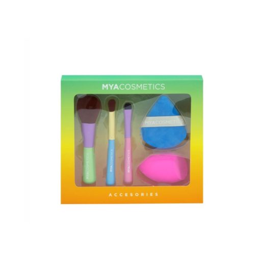 MYA Cosmetics kiegészítők- ecsetek, szivacsok