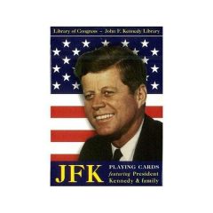 JFK-Kennedy 1x55 lapos römi kártya